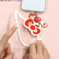 Gourmandise Sanrio Character Hello Kitty Multi Ring Plus Silicone Bracelet JAPAN