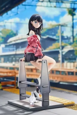 Good Smile Arts Shanghai Figure*Gridman Dynazenon x Azur Lane Rikka Takarada Blue Sky Station 1/7 Figure JAPAN