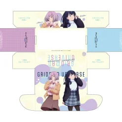 Curtain Damashii GRIDMAN UNIVERSE Rikka Takarada & Akane Shinjo Winter Date Storage Box JAPAN