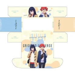 Curtain Damashii GRIDMAN UNIVERSE Yuuta Hibiki & Rikka Takarada Winter Date Storage Box JAPAN
