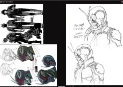 Ground Works Shin Kamen Rider Design Works Official Art Book JAPAN