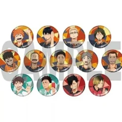 Ensky Other Toys & Hobbies*Haikyuu!! Glitter Sparkle Tin Badge Collection 2 All 13 types Set JAPAN OFFICIAL
