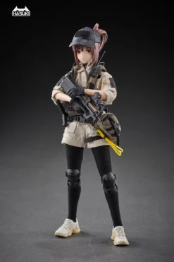 HASUKI Pocket Art Series PA006 Security Hiyo Reizei 1/12 Action Figure JAPAN