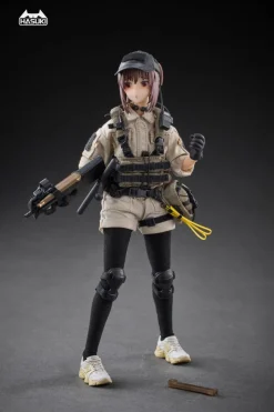 HASUKI Pocket Art Series PA006 Security Hiyo Reizei 1/12 Action Figure JAPAN