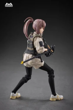 HASUKI Pocket Art Series PA006 Security Hiyo Reizei 1/12 Action Figure JAPAN