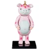Modern Toy's Gallery Doll*HEAD BULL Tokusatsu Series Kaiju Booska Booska Bobbing Doll Pink Ver. JAPAN