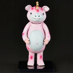 Modern Toy's Gallery Doll*HEAD BULL Tokusatsu Series Kaiju Booska Booska Bobbing Doll Pink Ver. JAPAN