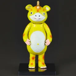 Modern Toy's Gallery Doll*HEAD BULL Tokusatsu Series Kaiju Booska Booska Bobbing Doll Yellow Ver. JAPAN