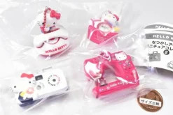 TAKARA TOMY ARTS Hello Kitty Nostalgic Item Miniature Collection 2 Set of 4 Capsule Toy JAPAN