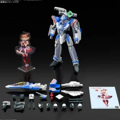 BANDAI HG Macross Delta VF-31J Siegfried Hayate Immelman Deluxe Set 1/100 Model Kit