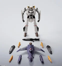 BANDAI Figure*HI-METAL R VF-0S Phoenix Roy Focker Custom + QF-2200D-B Ghost Action Figure