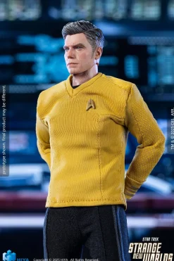 Hiya Toys Star Trek Strange New Worlds Pike 1/12 Action Figure JAPAN OFFICIAL