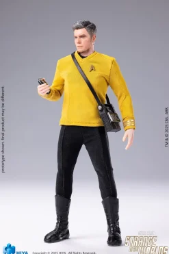 Hiya Toys Star Trek Strange New Worlds Pike 1/12 Action Figure JAPAN OFFICIAL