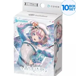 Cover hololive Official Card Game White Hajime Todoroki Start Deck TCG JAPAN OFFICIAL