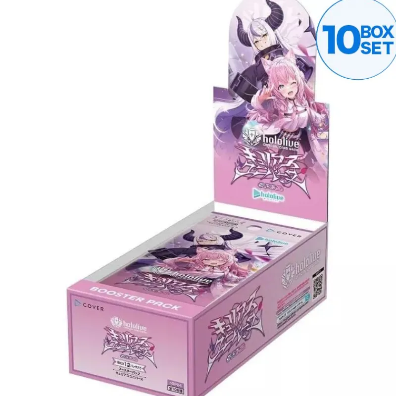 Cover Cards*hololive Official Card Game Curious Universe Booster Pack Box TCG JAPAN OFFICIAL