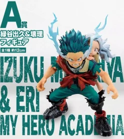 BANDAI Ichiban Kuji My Hero Academia Bright Future Prize A Izuku Midoriya & Eri Figure