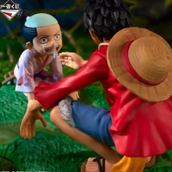 BANDAI Ichiban Kuji One Piece New Dawn Revible Moment Luffy & Momonosuke Prize C Figure