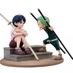 BANDAI Figure|One Piece*Ichiban Kuji One Piece Road To Dawn Roronoa Zoro & Kuina Prize C Figure JAPAN