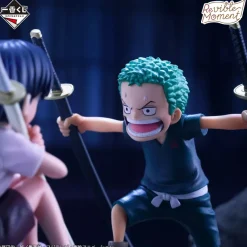 BANDAI Figure|One Piece*Ichiban Kuji One Piece Road To Dawn Roronoa Zoro & Kuina Prize C Figure JAPAN