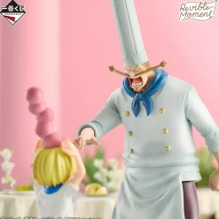 BANDAI Figure*Ichiban Kuji One Piece Road To Dawn Sanji & Zeff Prize D Figure JAPAN OFFICIAL