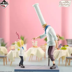 BANDAI Ichiban Kuji One Piece Road To Dawn Sanji & Zeff Prize D Figure JAPAN OFFICIAL