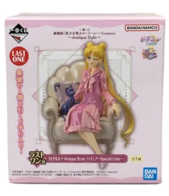 BANDAI Figure*Ichiban Kuji Sailor Moon Cosmos Antique Style Usagi & Luna Last One Prize Figure