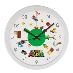BANDAI Ichiban Kuji Super Mario Adventure Life at Home Prize A Wall Clock With Sound