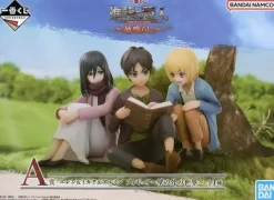 BANDAI Ichiban Kuji The Rumbling Attack on Titan Eren & Mikasa & Armin Prize A Figure