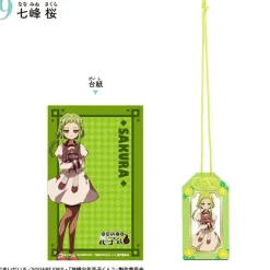 F-toys Jibaku Shounen Hanako-kun 2 Amulet Style Acrylic Keychain 10Pack Box Candy Toy