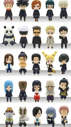 KITAN CLUB Figure*Jujutsu Kaisen Sitting Mascot Figure 25 Figures Complete Set JAPAN OFFICIAL