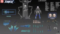 Kai Tian Ji Chuang Figure*Mecha Angel BLACK SWAN-ELYSIA 1/12 Model Kit JAPAN OFFICIAL