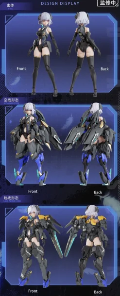 Kai Tian Ji Chuang Figure*Mecha Angel BLACK SWAN-ELYSIA 1/12 Model Kit JAPAN OFFICIAL