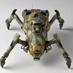 Kaiyodo Figure*ARTPLA Maschinen Krieger Sturmkafer & Pamela Amsel 1/35 Model Kit JAPAN