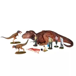 Kaiyodo Figure*ARTPLA Researcher and Tyrannosaurus Set 1/35 Model Kit JAPAN OFFICIAL