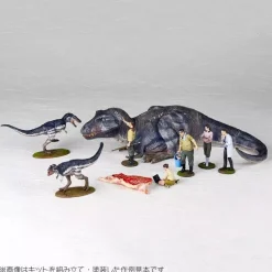 Kaiyodo Figure*ARTPLA Researcher and Tyrannosaurus Set 1/35 Model Kit JAPAN OFFICIAL