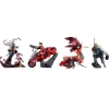 Kaiyodo Figure*miniQ AKIRA PART.4 Decisive Battle 6Pack BOX Figure JAPAN OFFICIAL