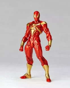 Kaiyodo Figure*Revoltech Amazing Yamaguchi Iron Spider Action Figure JAPAN OFFICIAL