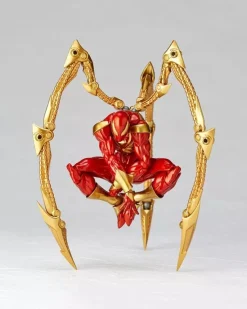 Kaiyodo Figure*Revoltech Amazing Yamaguchi Iron Spider Action Figure JAPAN OFFICIAL