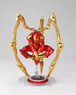 Kaiyodo Figure*Revoltech Amazing Yamaguchi Iron Spider Action Figure JAPAN OFFICIAL