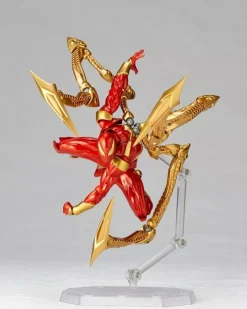 Kaiyodo Figure*Revoltech Amazing Yamaguchi Iron Spider Action Figure JAPAN OFFICIAL
