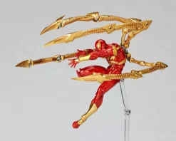 Kaiyodo Figure*Revoltech Amazing Yamaguchi Iron Spider Action Figure JAPAN OFFICIAL