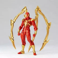 Kaiyodo Figure*Revoltech Amazing Yamaguchi Iron Spider Action Figure JAPAN OFFICIAL