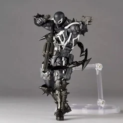 Kaiyodo Revoltech Amazing Yamaguchi Agent Venom Action Figure JAPAN OFFICIAL