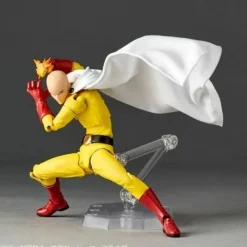 Kaiyodo Figure*Revoltech Amazing Yamaguchi One Punch Man Saitama Action Figure JAPAN