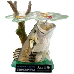 Kaiyodo Figure*STRIKE FANTASY Black Bass Figure JAPAN OFFICIAL