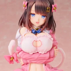 Union Creative Katto Illustration Ribbon Hairpin Chan Nekorindou Illustration Figure JAPAN