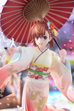 KADOKAWA KDcolle A Certain Scientific Railgun T Mikoto Misaka Furisode Kimono 1/7 Figure