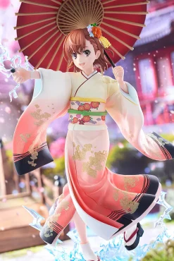 KADOKAWA KDcolle A Certain Scientific Railgun T Mikoto Misaka Furisode Kimono 1/7 Figure