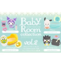 Kenelephant Sanrio Characters*Sanrio Characters Baby Room Collection Vol.2 12Pack BOX Figure JAPAN