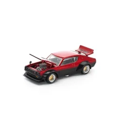 Pop Race Kenmeri Skyline GT-R Red/Black KPGC110 1/64 Miniature Car JAPAN OFFICIAL